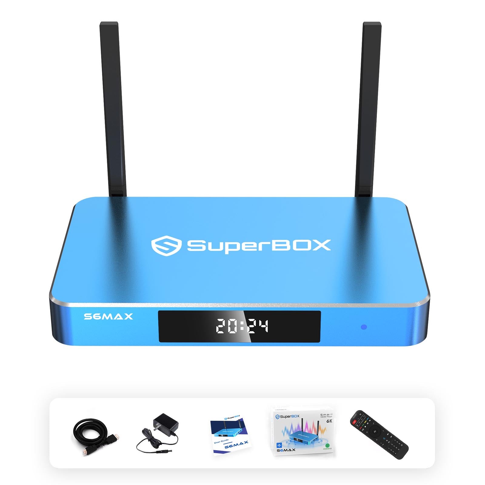 SuperBox S6 Max 6K Smart Streaming Box