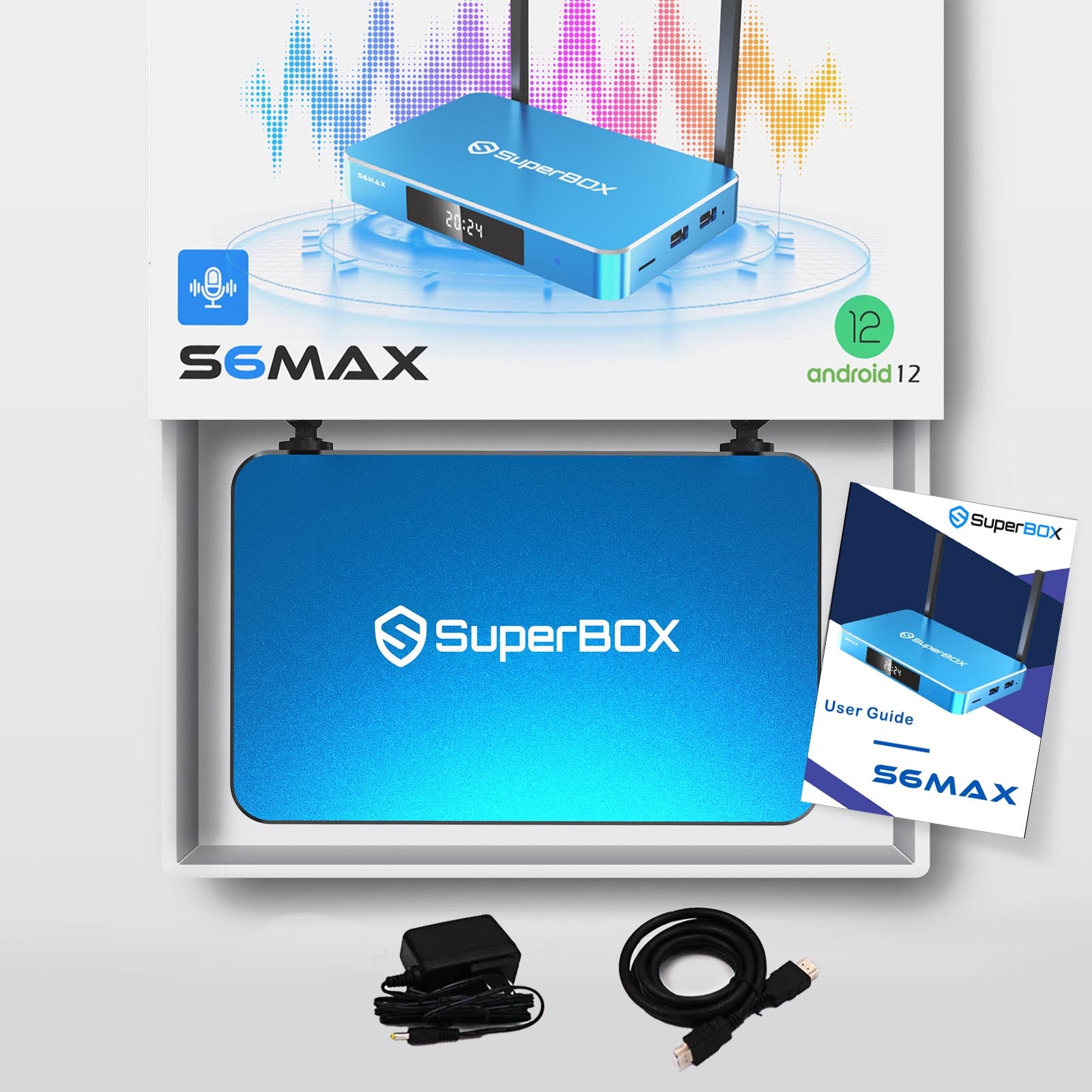 SuperBox S6 Max 6K Smart Streaming Box
