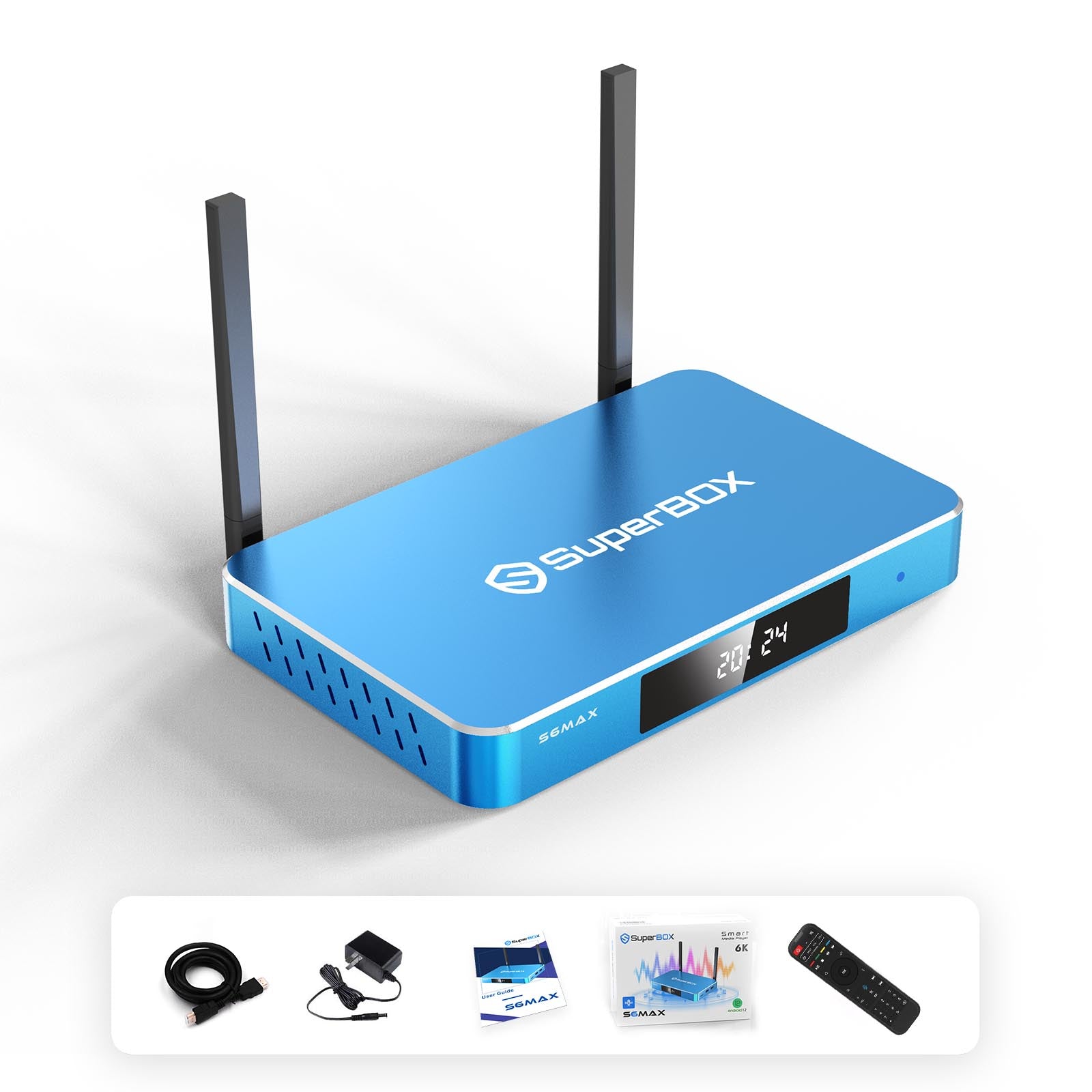 SuperBox S6 Max 6K Smart Streaming Box