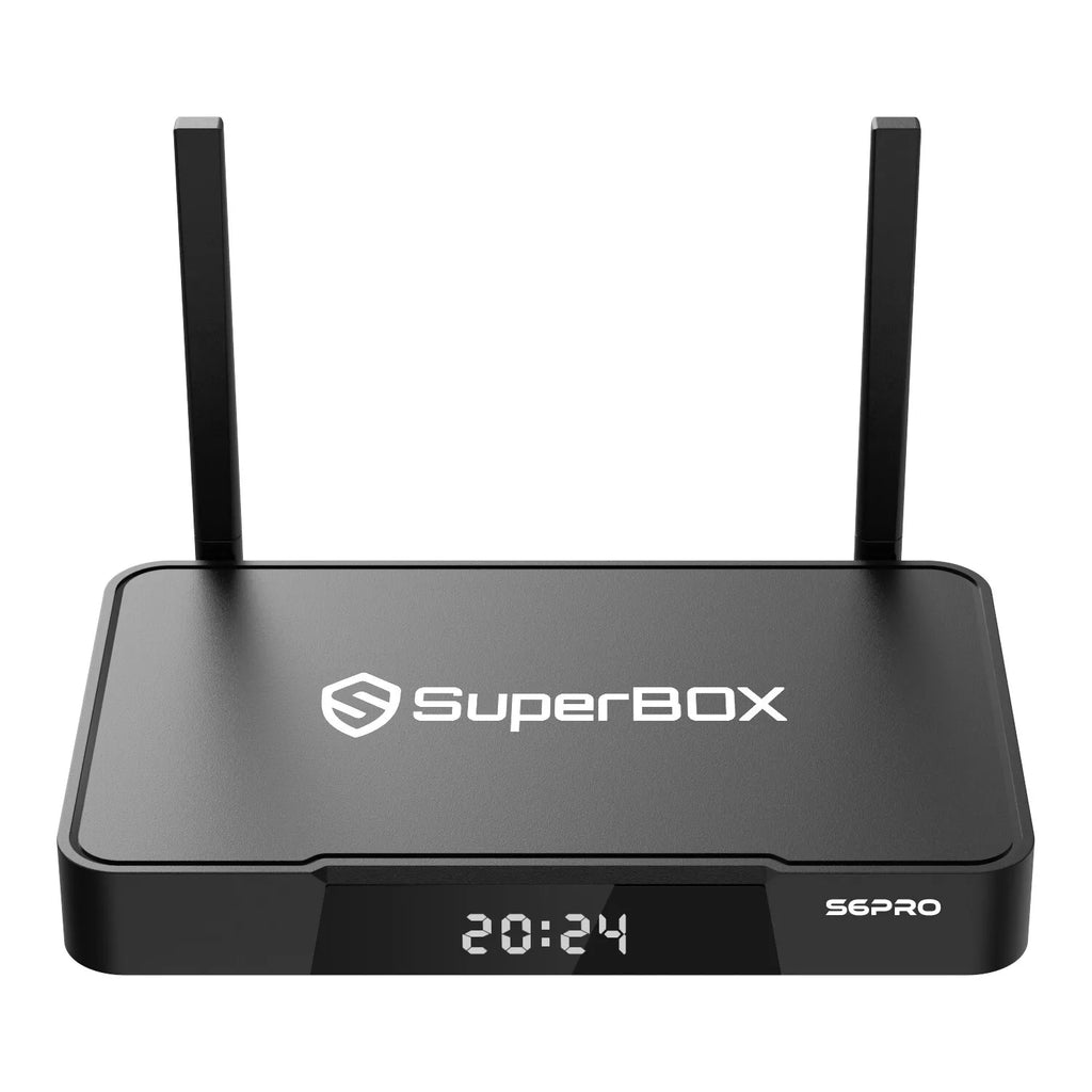 SuperBox S6 PRO Wi-Fi6 Streaming Box